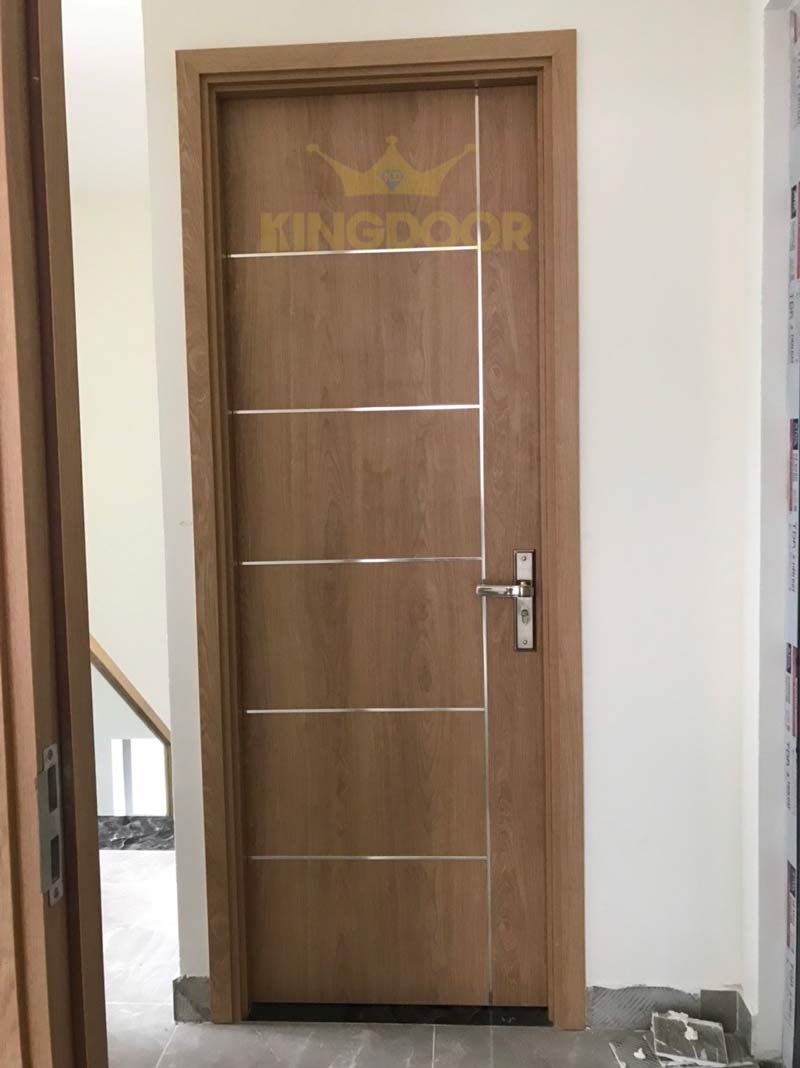 Cửa gỗ MDF Melamine tại Long An  Hòa Bình Door