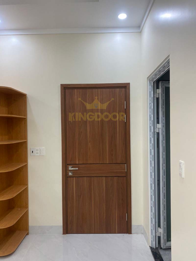 Cửa gỗ MDF Melamine tại Long An  Hòa Bình Door