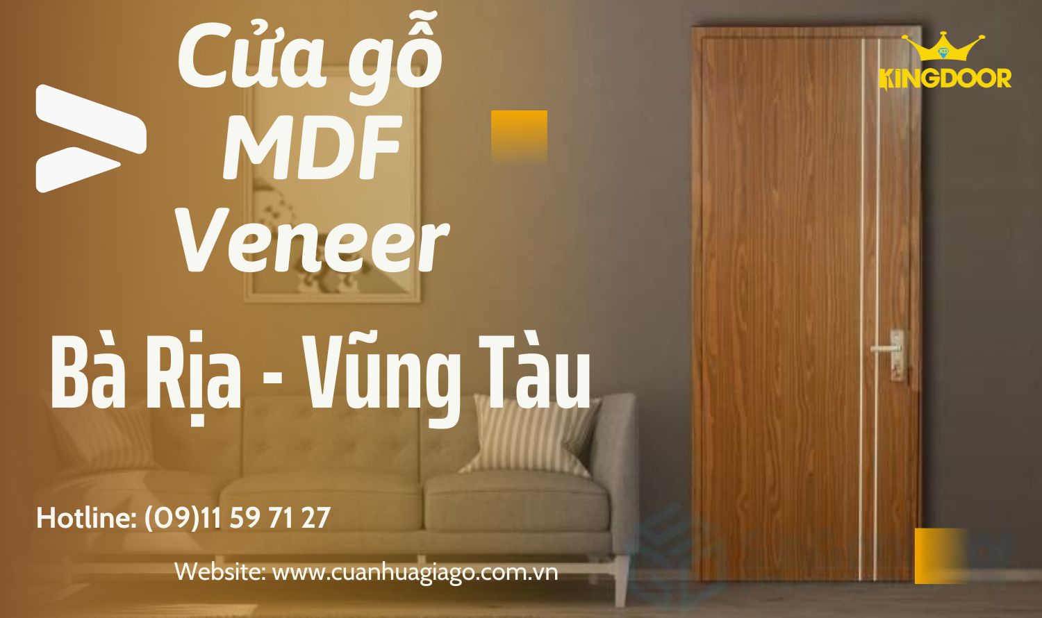 Giá cửa gỗ MDF Veneer tại Bà Rịa - Vũng Tàu