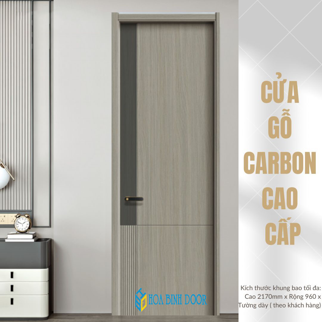 Báo giá Cửa gỗ Carbon tại Bình Thuận  Cửa gỗ hiện đại