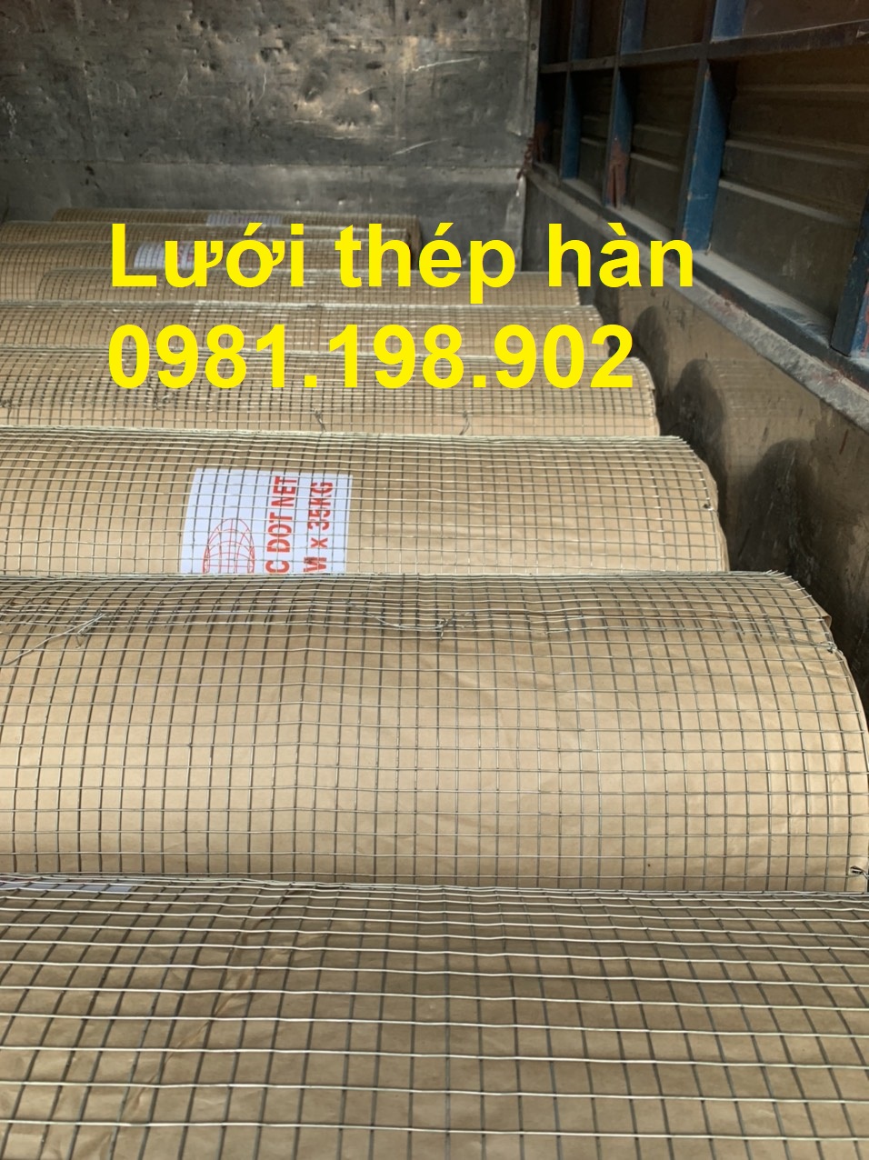 Lưới d2 ô 25x25,50x50, lưới thép hàn phi 2 ô 25x25,50x50 mạ kẽm