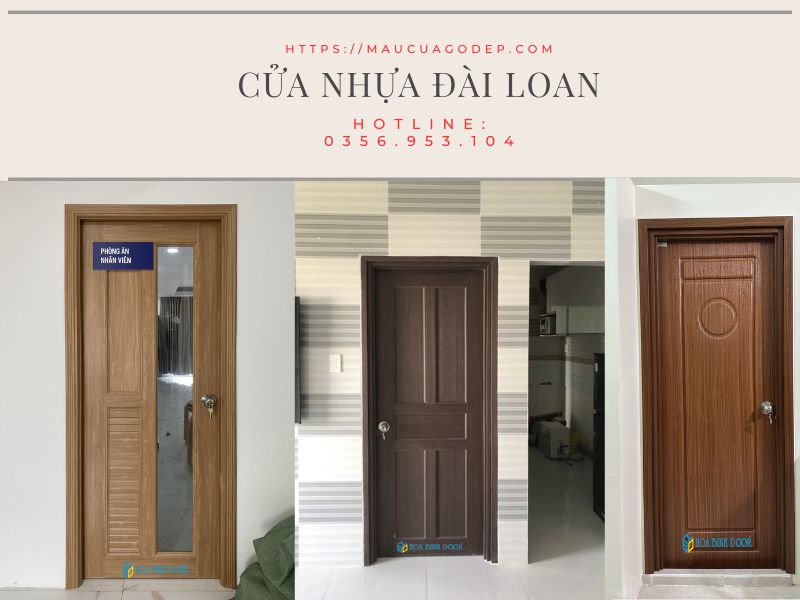 Cửa nhựa đài loan tại quận 7 - cửa nhựa nhà vệ sinh