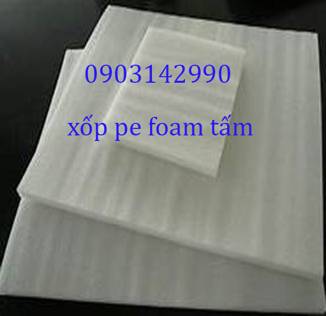 Nơi bán tấm xốp pe foam để chèn loys hàng giá sĩ tại kho