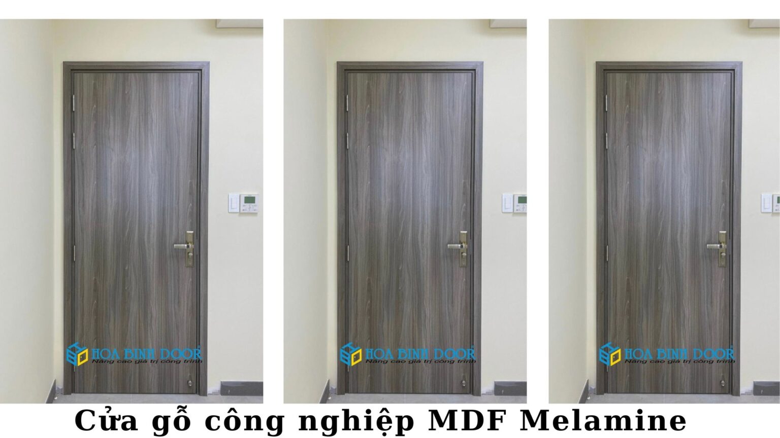 Giá Cửa Gỗ Phòng Ngủ MDF Melamine Tại Cà Mau