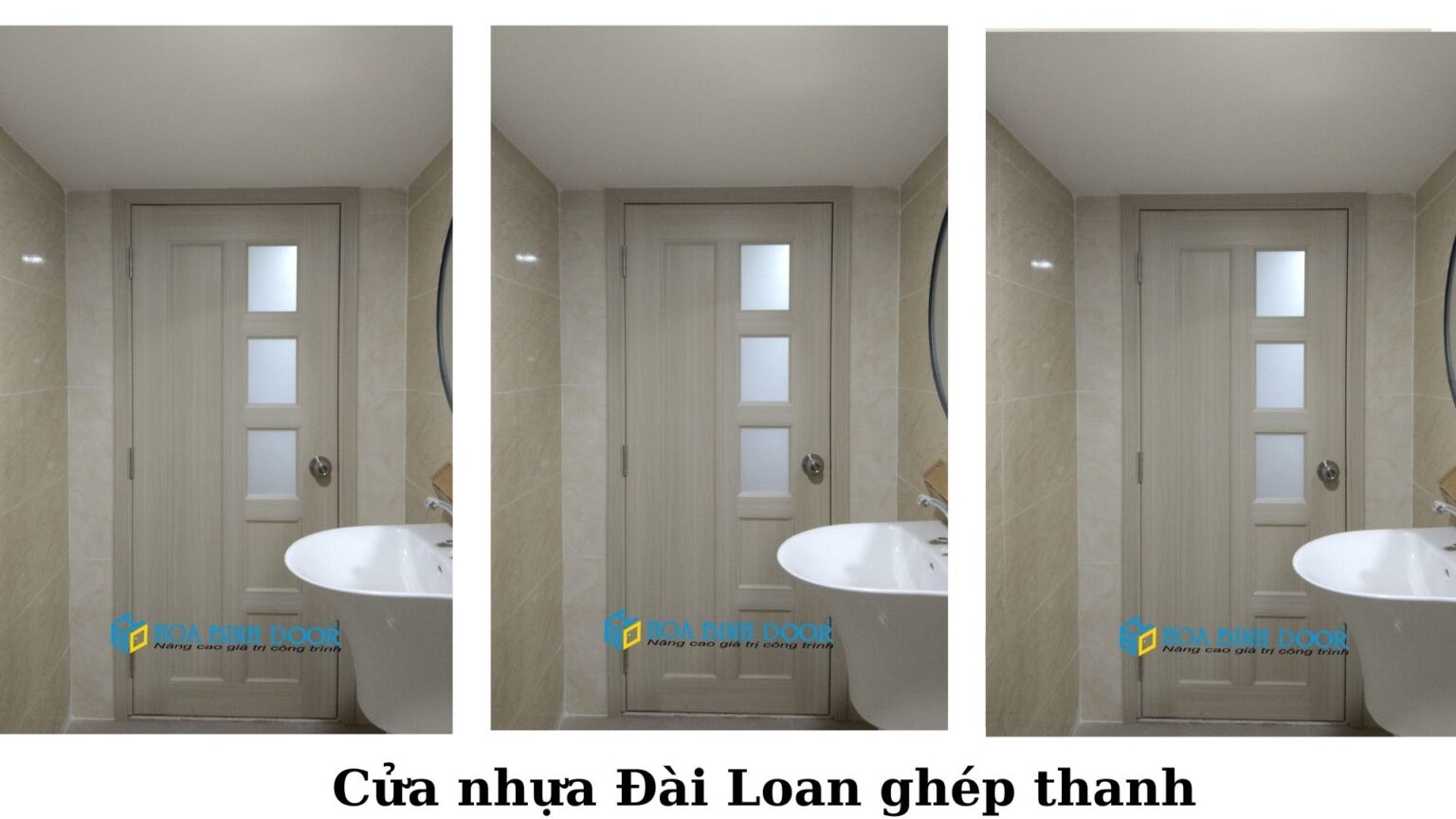 Giá Cửa Nhựa Đài Loan Tại Quận 7  Mẫu Cửa Nhựa toilet giá rẻ