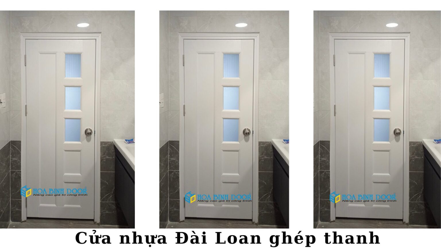Giá Cửa Nhựa Đài Loan Tại Quận 7  Mẫu Cửa Nhựa toilet giá rẻ