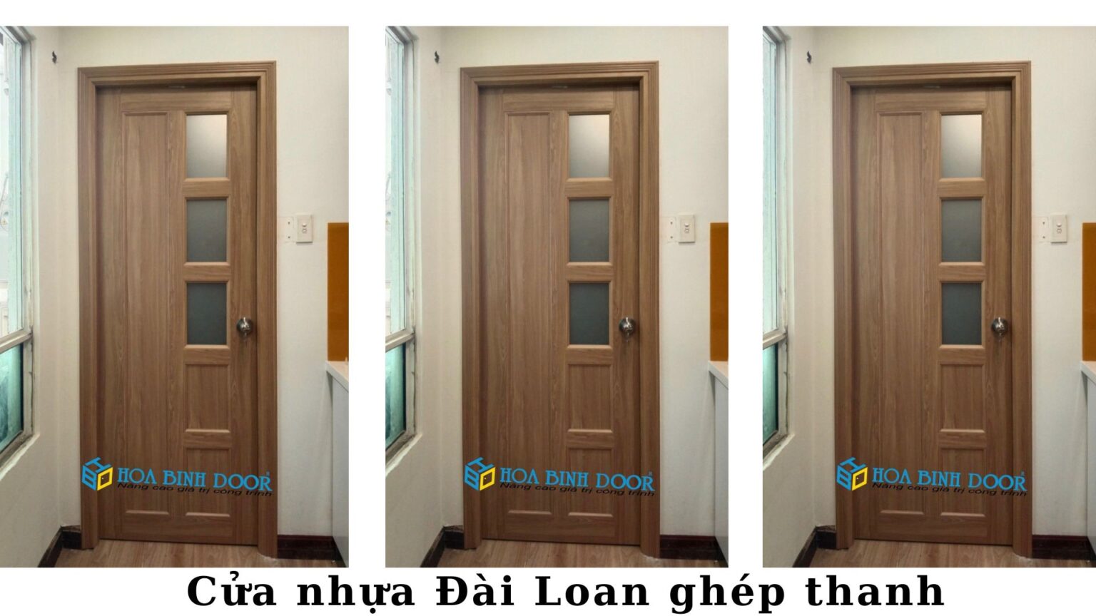Giá Cửa Nhựa Đài Loan Tại Quận 7  Mẫu Cửa Nhựa toilet giá rẻ