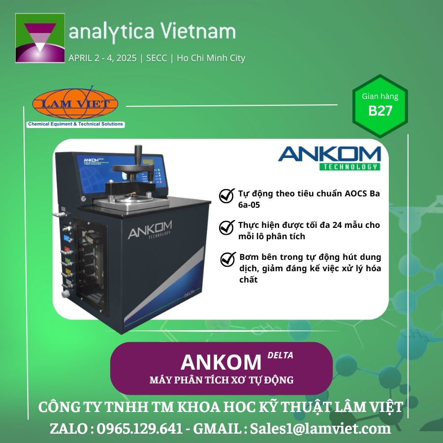 Máy phân tích xơ - ANKOM DELTA   ( Lâm Việt SCI )