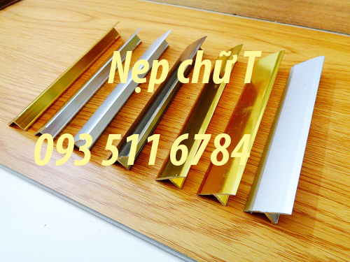 Nẹp T nhôm Inox nối sàn nẹp kết thúc Nẹp mũi bậc cầu thang chống trượt