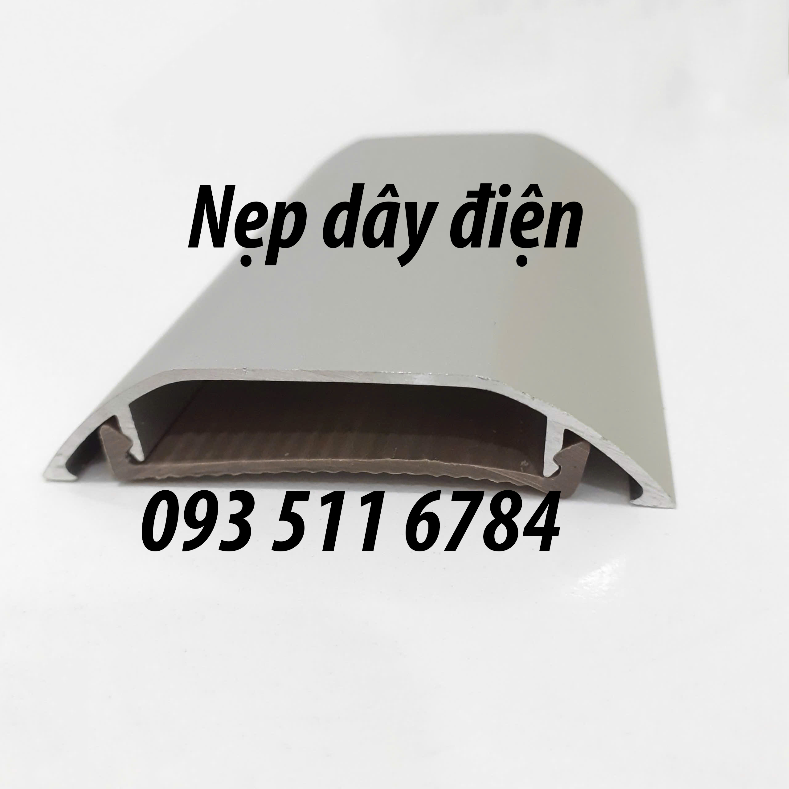 Nẹp T nhôm Inox Nẹp nhựa chống trơn nẹp luồn dây điện