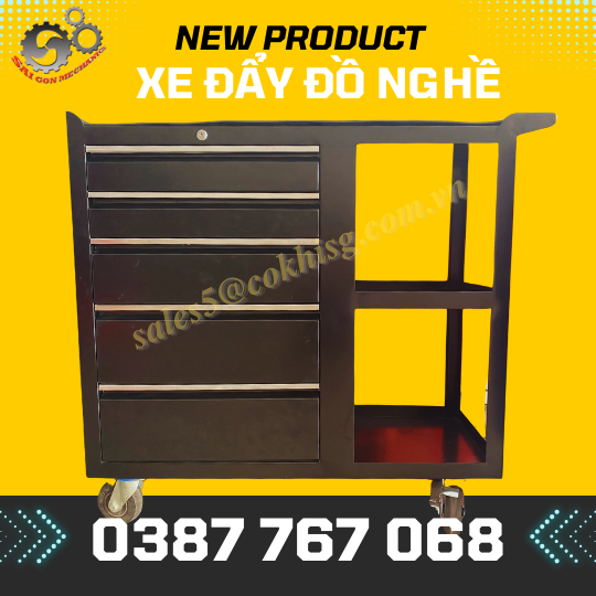 Xe đẩy dụng cụ đồ nghề model: cksg-8212