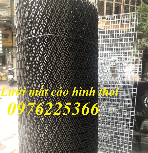 Lưới thép hình thoi 20x40x2mm hàng sẵn tại kho