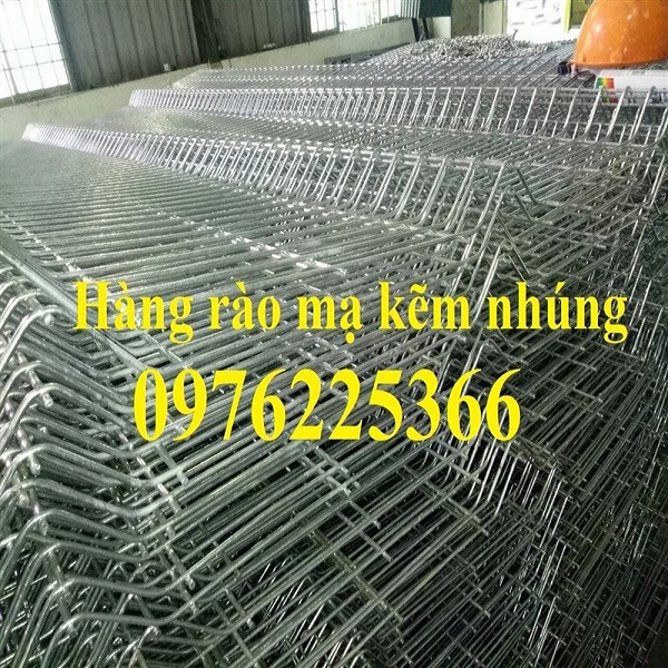 Sản xuất hàng rào mạ kẽm nhúng nóng D4, D5, D6, D8 giá tốt