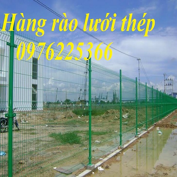 Hàng rào lưới thép chấn sóng - Sản xuất hàng rào lưới thép chấn sóng