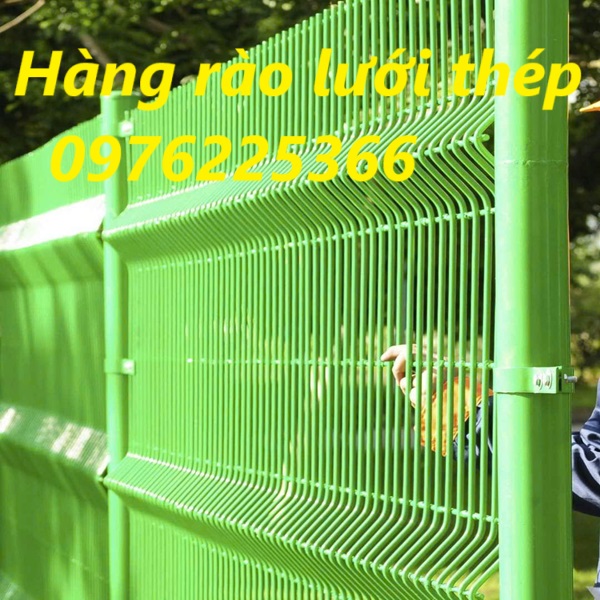 Hàng rào lưới thép chấn sóng - Sản xuất hàng rào lưới thép chấn sóng