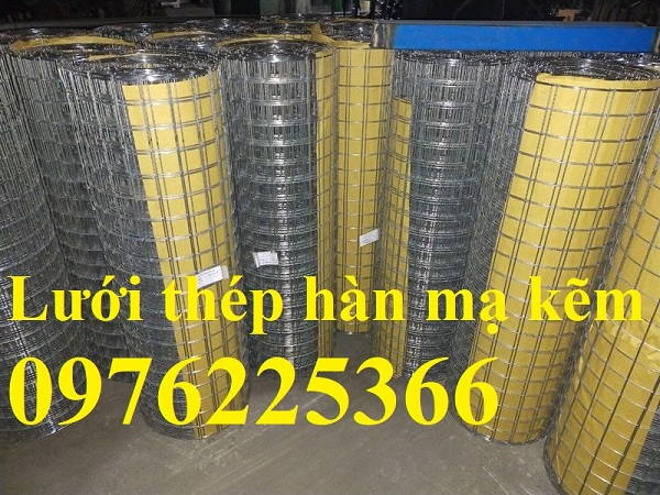 Lưới thép mạ kẽm 25x25 x 2mm, lưới hàn mạ kẽm 25x25 x 2mm