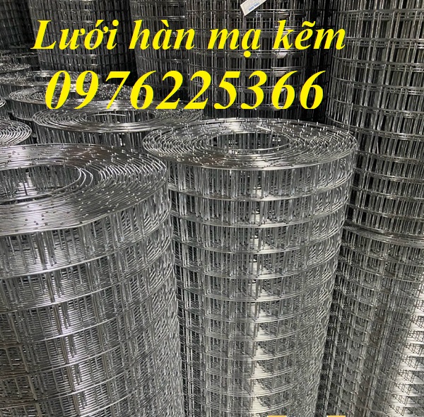 Lưới thép mạ kẽm 25x25 x 2mm, lưới hàn mạ kẽm 25x25 x 2mm