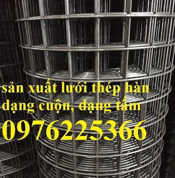 Lưới thép hàn, Lưới thép mạ kẽm D2, D3, D4 ô 50x50