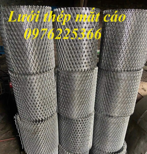 Lưới thép dập giãn 30x60x3ly Lưới thép kéo giãn