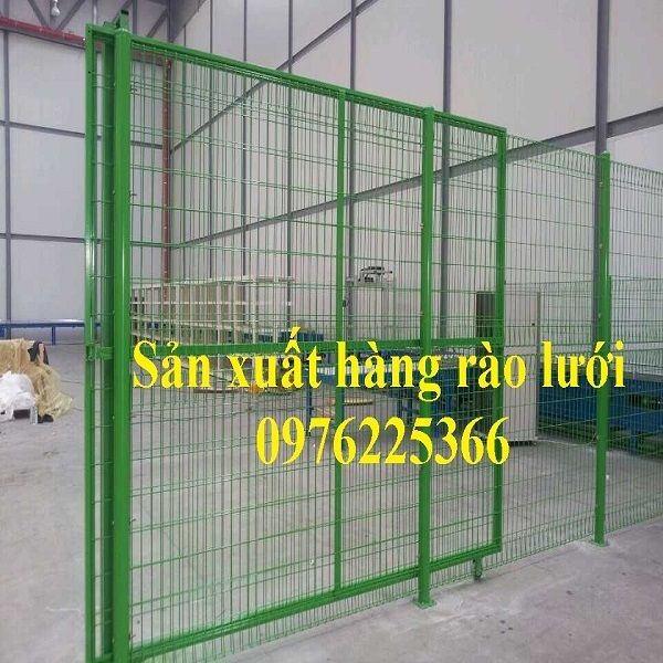 Sản xuất vách lưới ngăn kho D4, D5, D6, hàng rào nhà máy