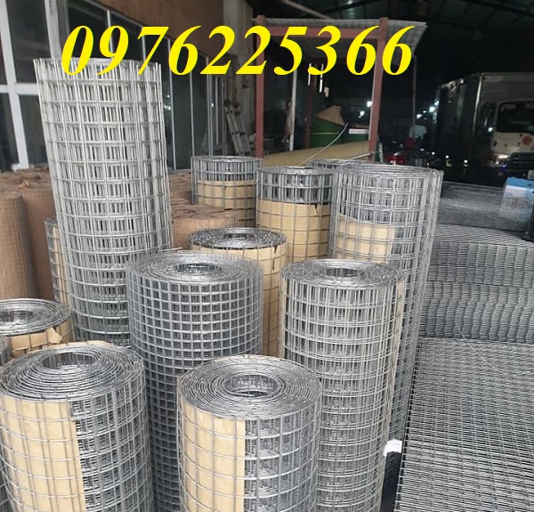 Lưới thép hàn mạ kẽm giá rẻ - Đầy đủ đường kính từ D1 - D5