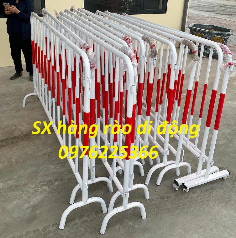Hàng rào di động hướng dẫn lối đi khổ 1m x 2m