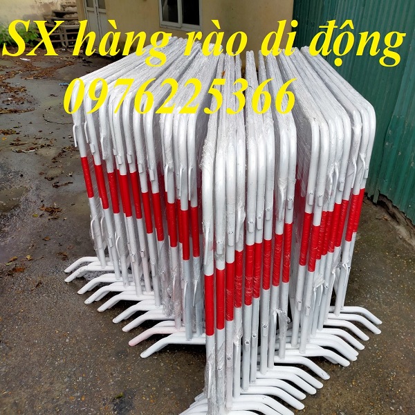 Xưởng sản xuất hàng rào chắn di động, rào chắn barie di động giá tốt