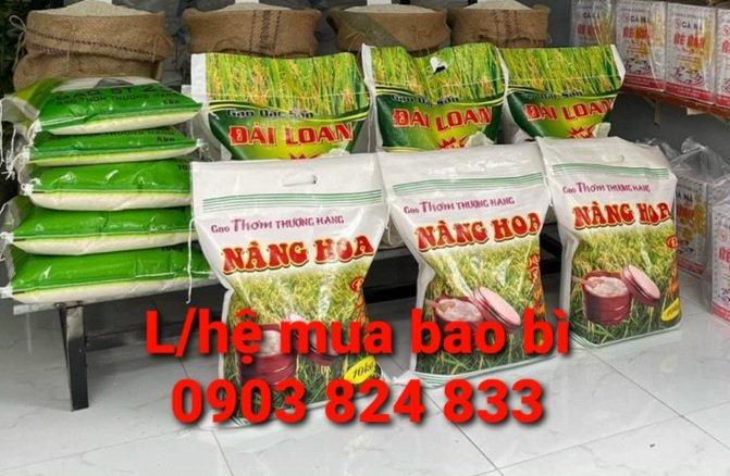 bao pp dệt, bao đựng gạo hàng tết giá rẻ