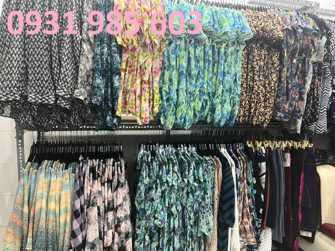 CHUYÊN BÁN ÁO VOAN HOA XUẤT KHẨU KIỂU CỘT NƠ, GIÁ RẺ 2X