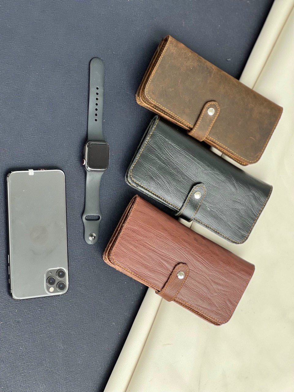 Xưởng sản xuất ví bóp da thắt lưng từ 35k