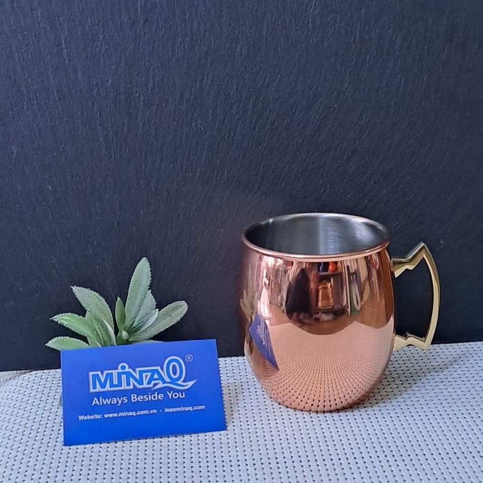 Ly inox mạ đồng, ly cocktail, ly uống bia