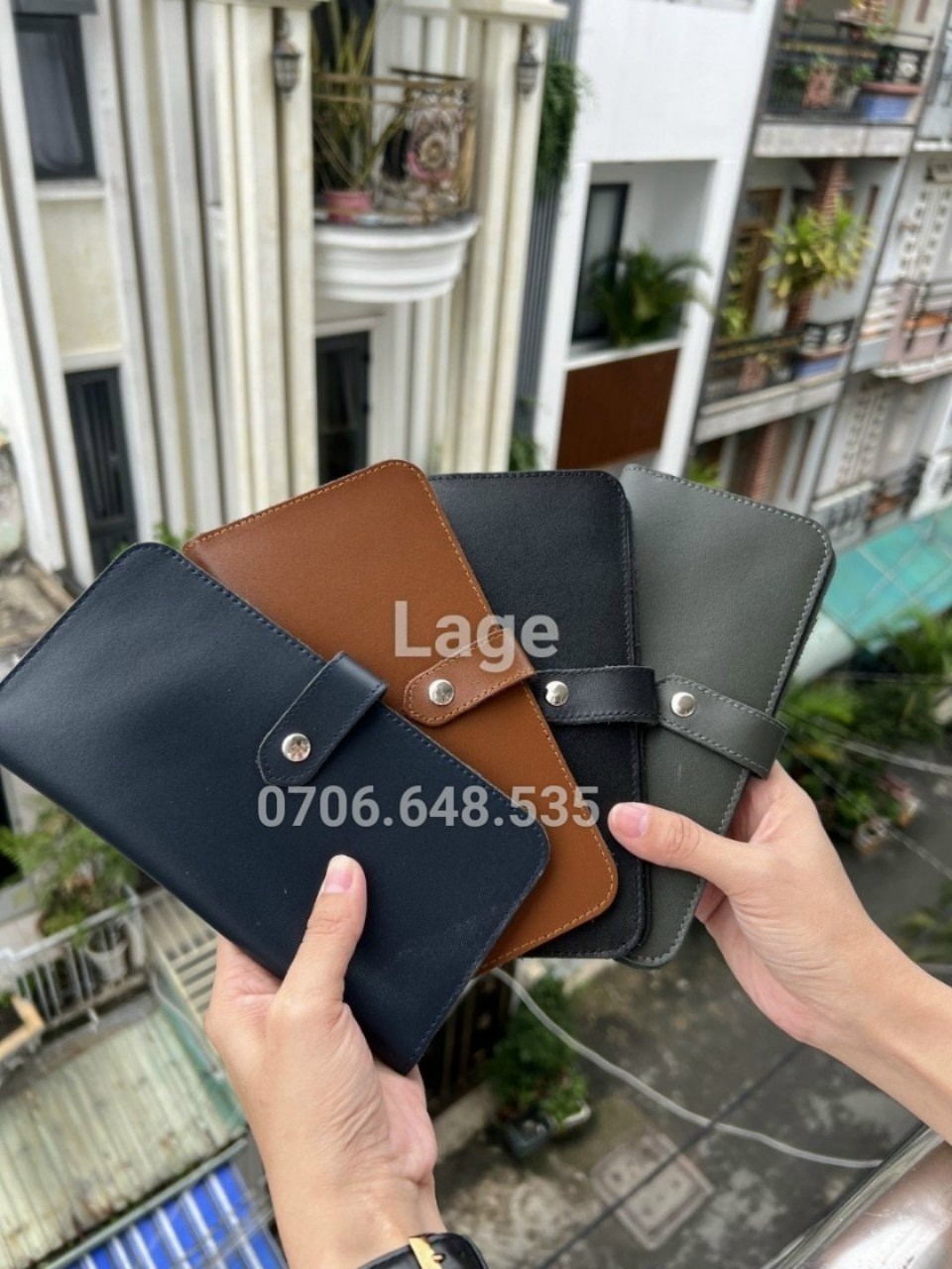 Mẫu ví cầm tay có nút. Giá sỉ xưởng 210k