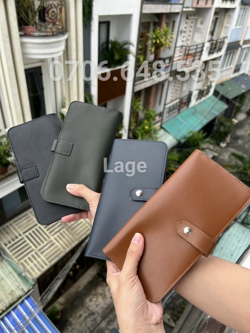 Mẫu ví cầm tay có nút. Giá sỉ xưởng 210k