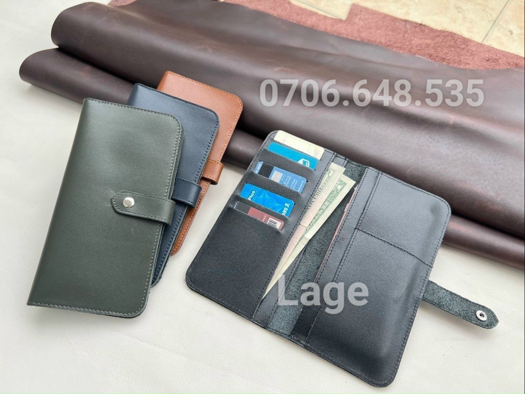 Mẫu ví cầm tay có nút. Giá sỉ xưởng 210k