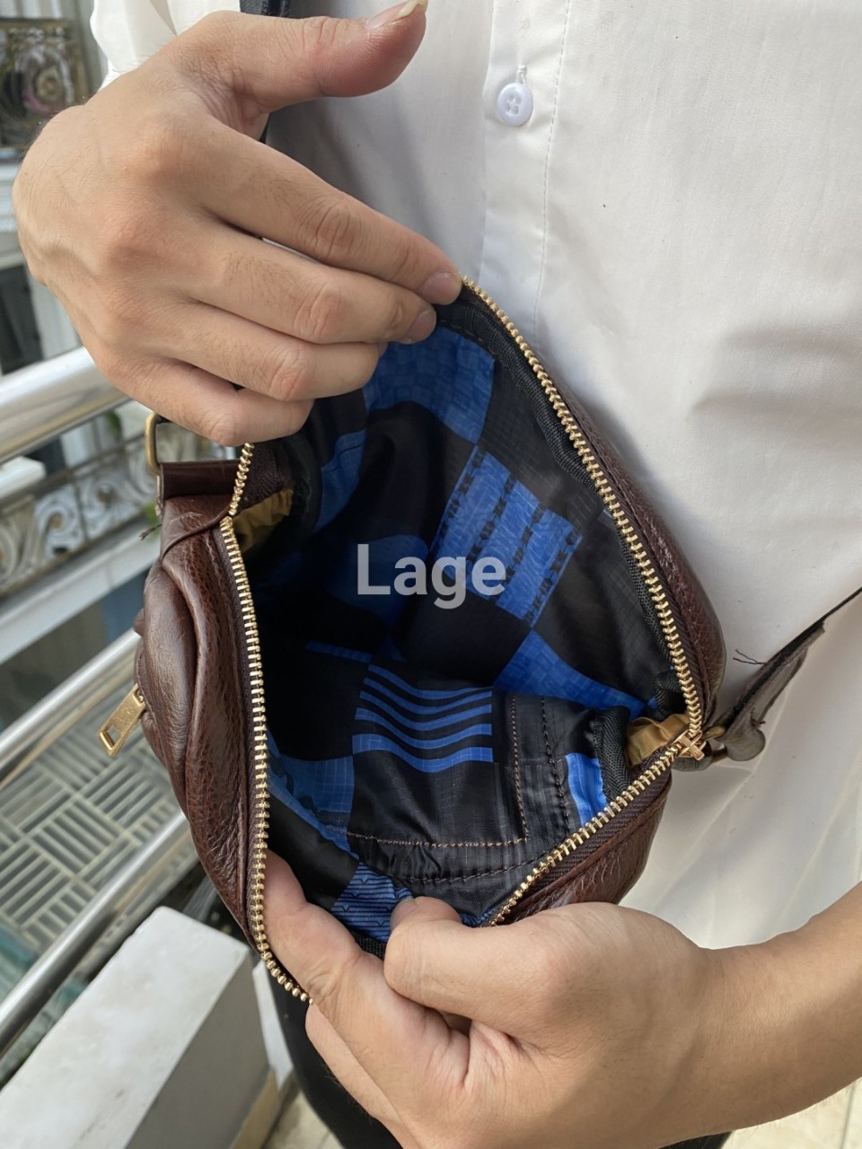 Túi đeo chéo da bò. Giá sỉ sản xuất 270K