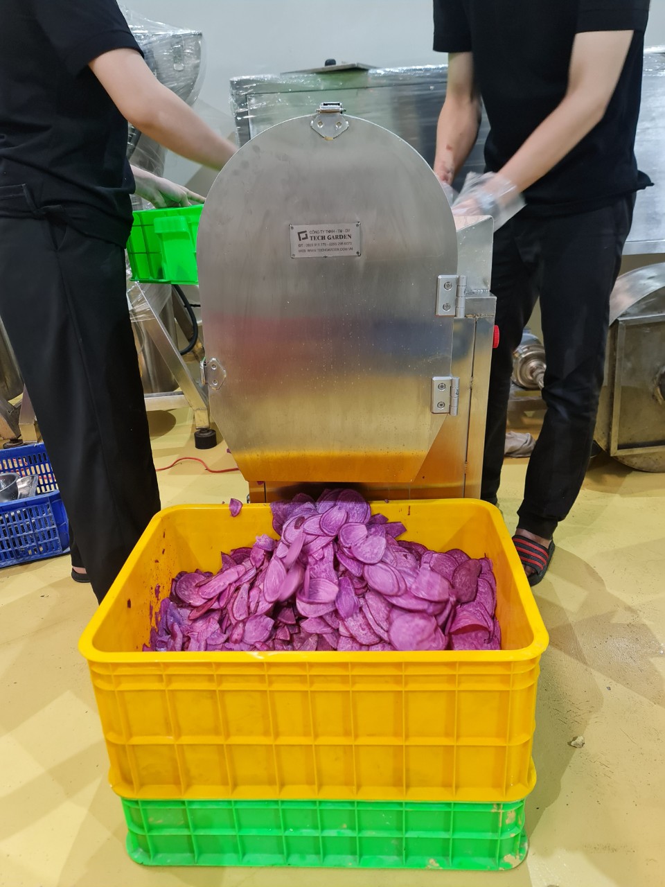 Máy Thái Lát Cấp Tay Được Sản Xuất Bởi Tech Garden