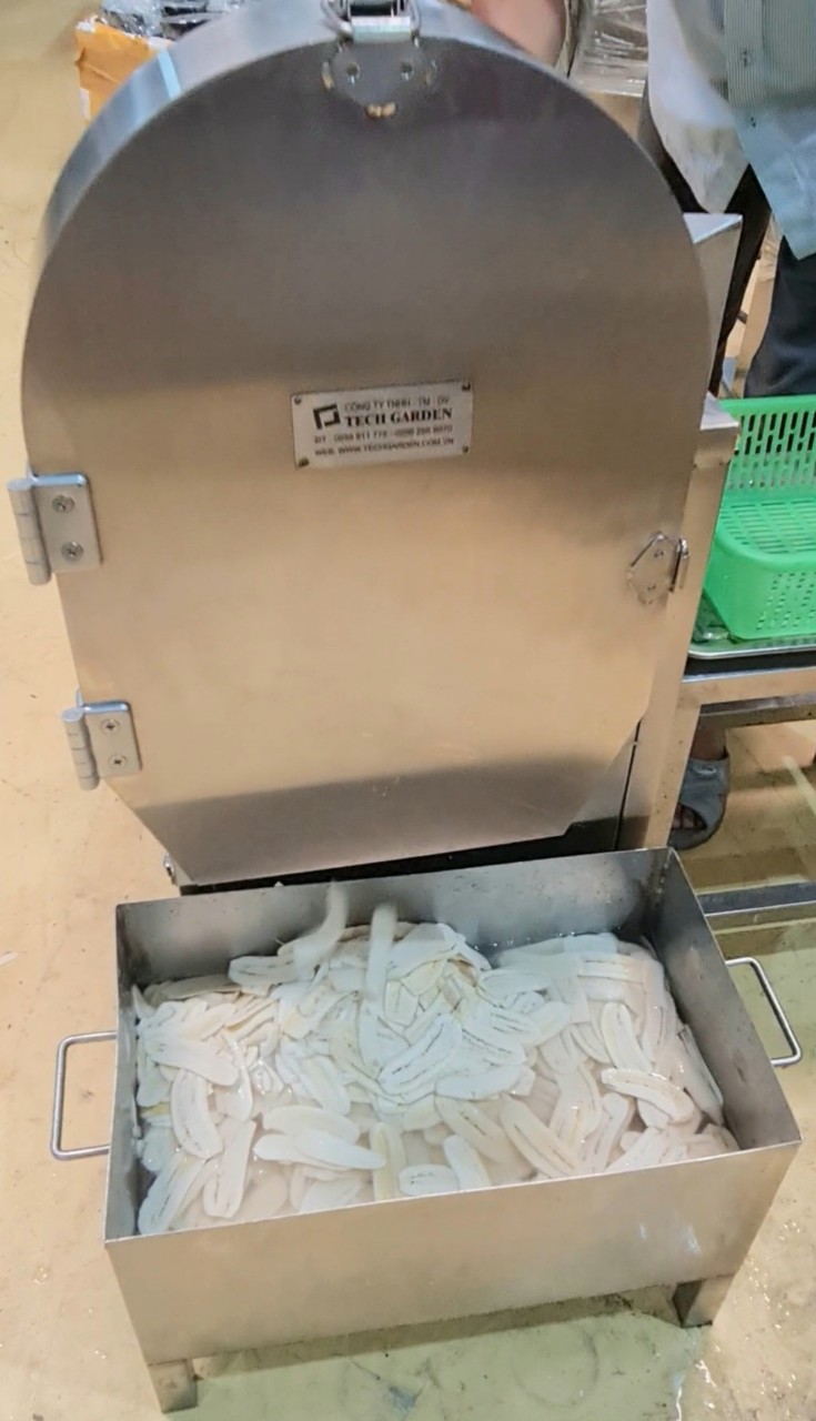 Máy Thái Lát Cấp Tay Được Sản Xuất Bởi Tech Garden