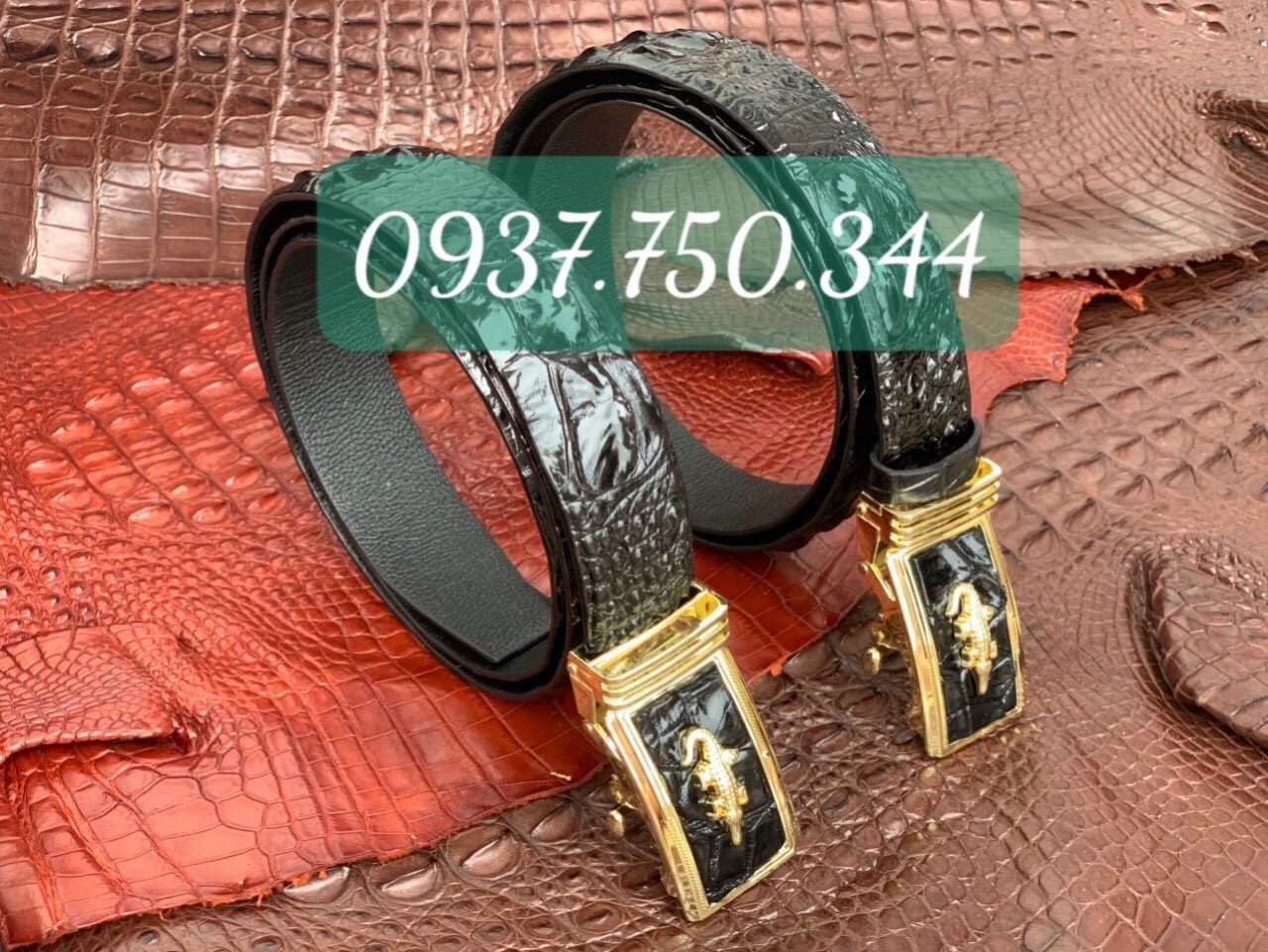 Công ty sản xuất ví,bóp,thắt lưng da bò,da cá sấu thật 
