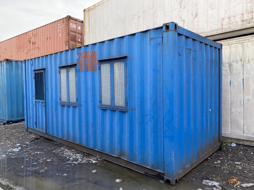 Container văn ph&ograveng 20ft thanh lí giá rẻ b&egraveo nh&egraveo