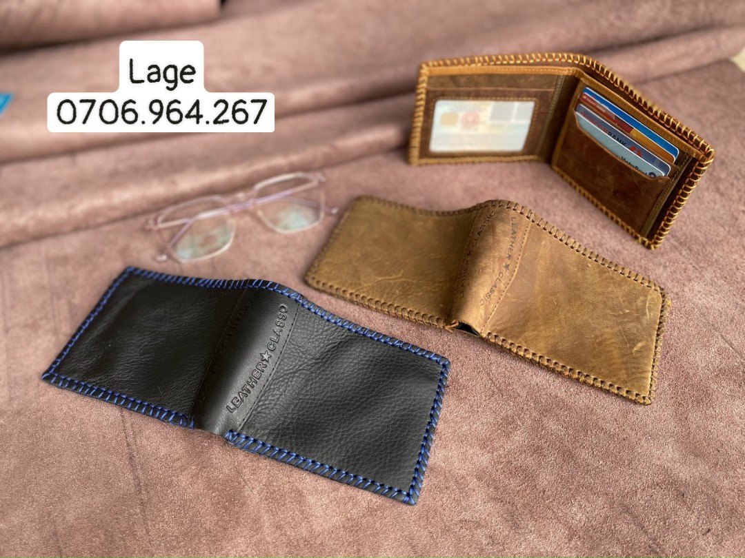 Dòng ví da sáp khâu viền chuyên chạy ads