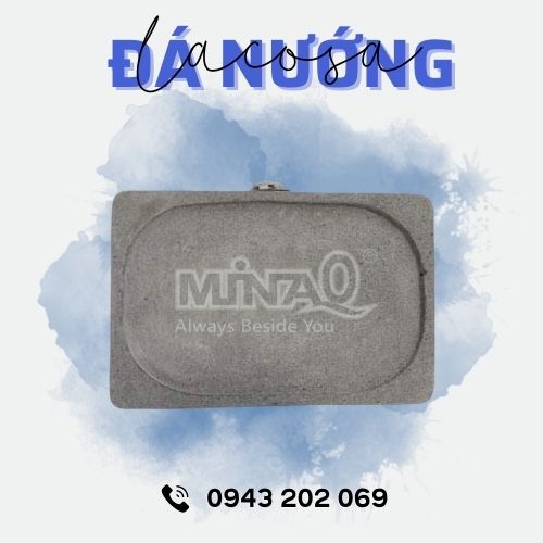 Đ&aacute nướng thịt n&uacutei lửa, đ&aacute nướng h&igravenh chữ nhật Lacosa