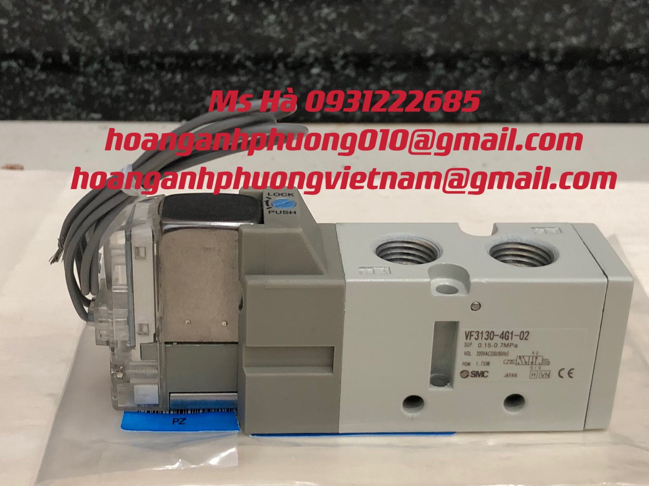 Chuyên các dòng van SMC giá tốt VF3130-4G1-02