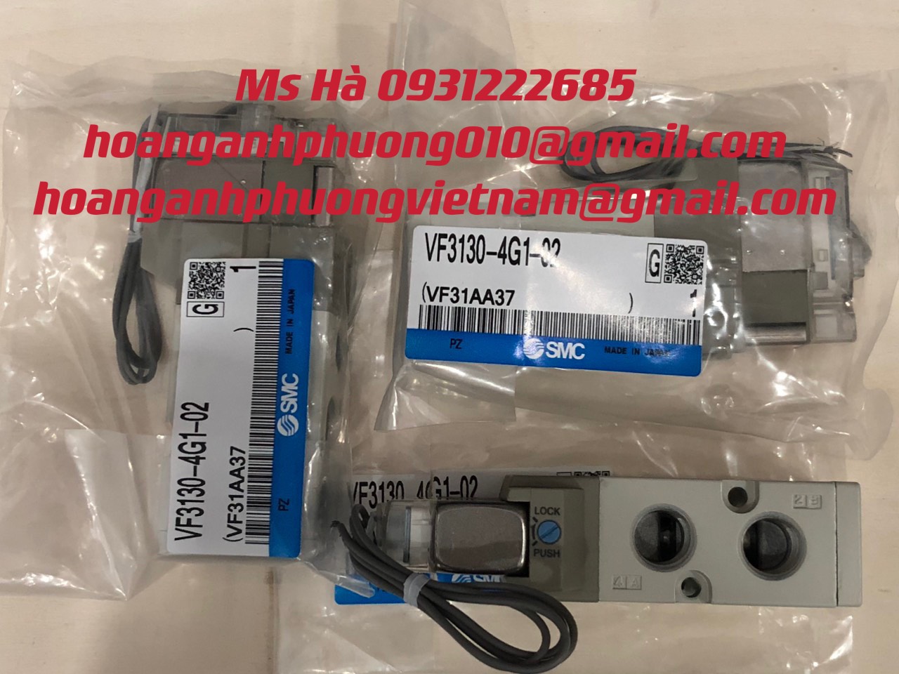 Chuyên các dòng van SMC giá tốt VF3130-4G1-02