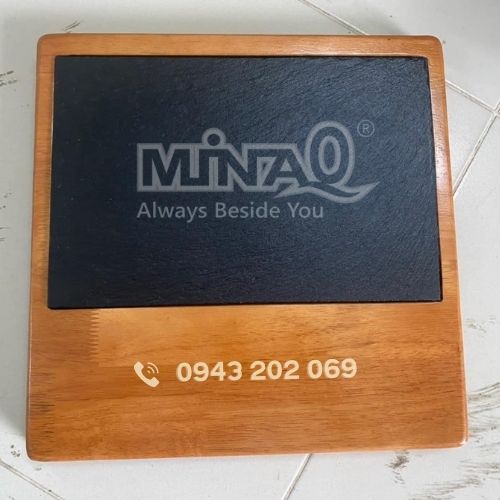 Khay đá trưng b&agravey Lacosa, khay đá đen decor