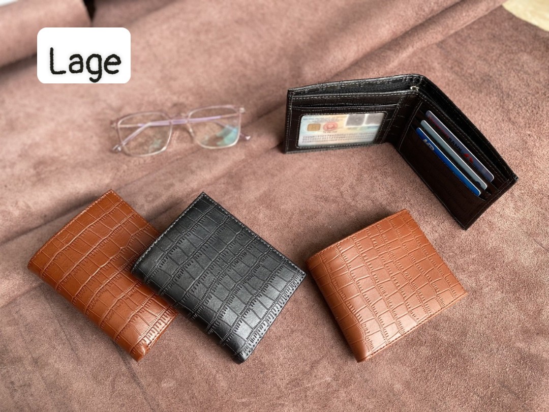 Ví da bò dập vân cá cực xịn - giá sỉ tận xưởng