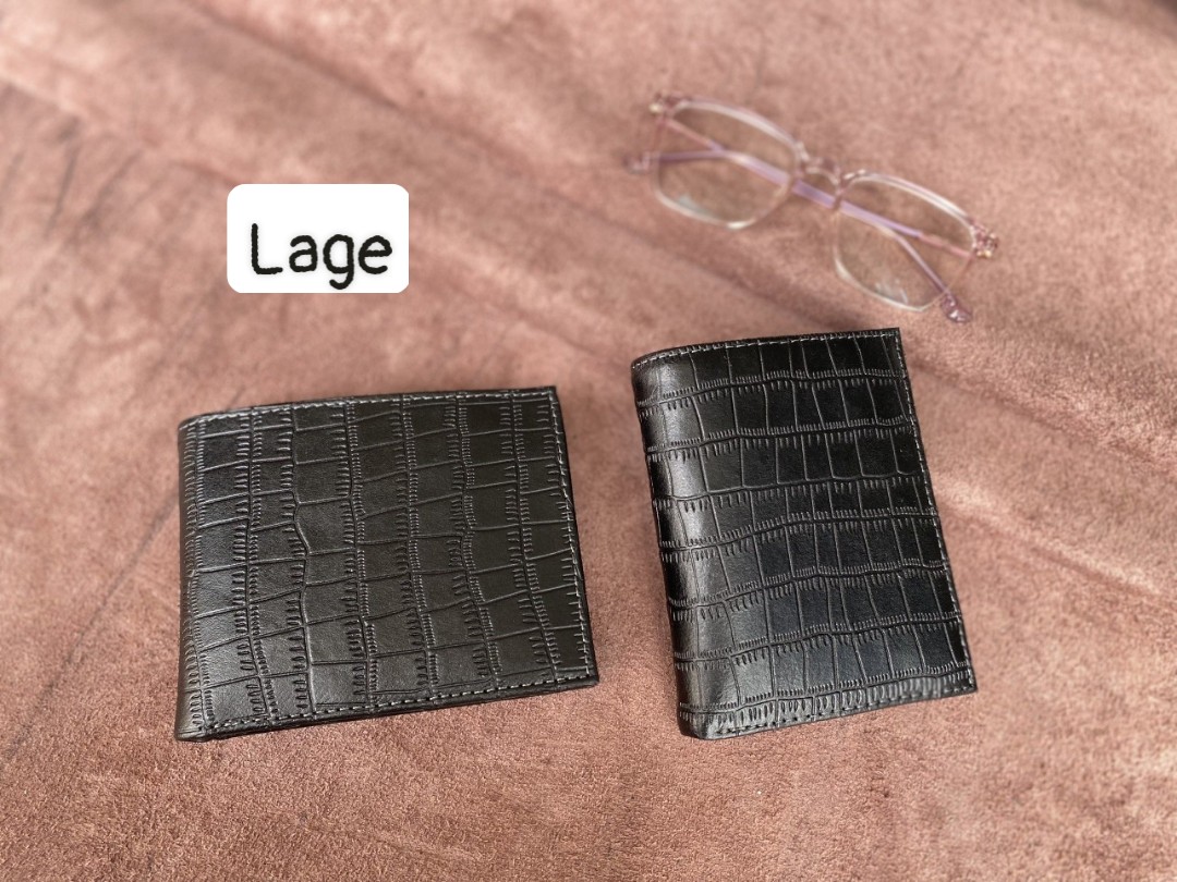 Ví da bò dập vân cá cực xịn - giá sỉ tận xưởng