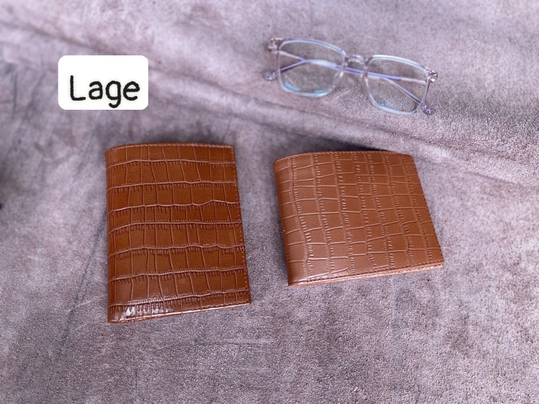 Ví da bò dập vân cá cực xịn - giá sỉ tận xưởng