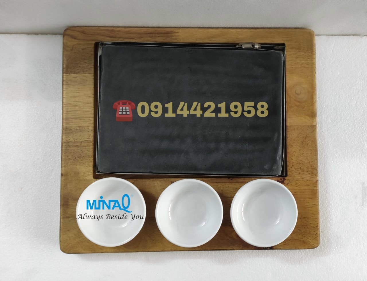 Khay đá nướng thịt Lacosa, khay đá nướng n&uacutei lửa