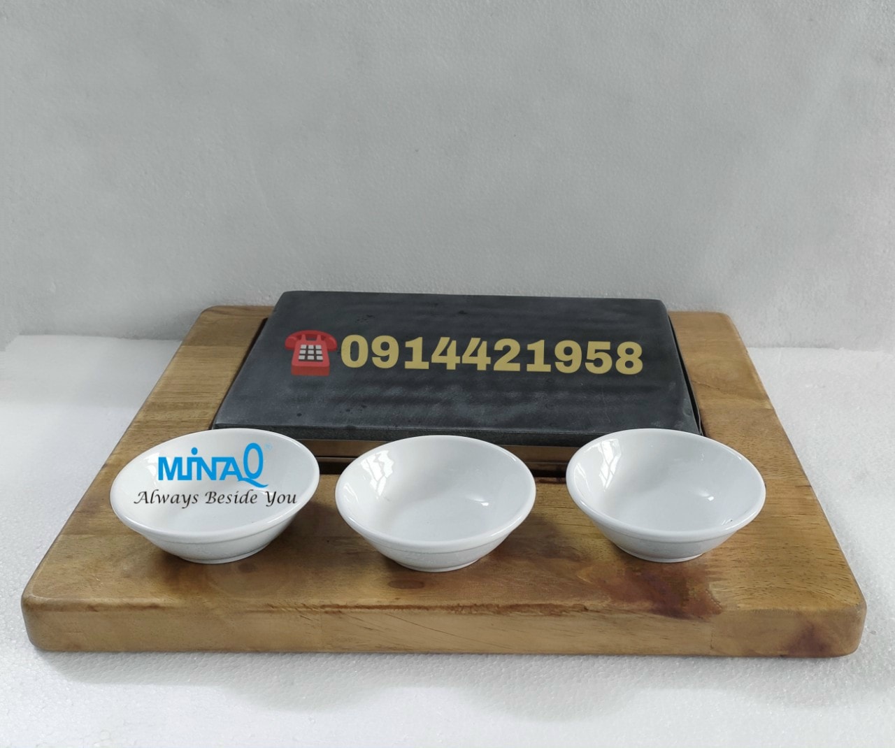 Khay đá nướng thịt Lacosa, khay đá nướng n&uacutei lửa