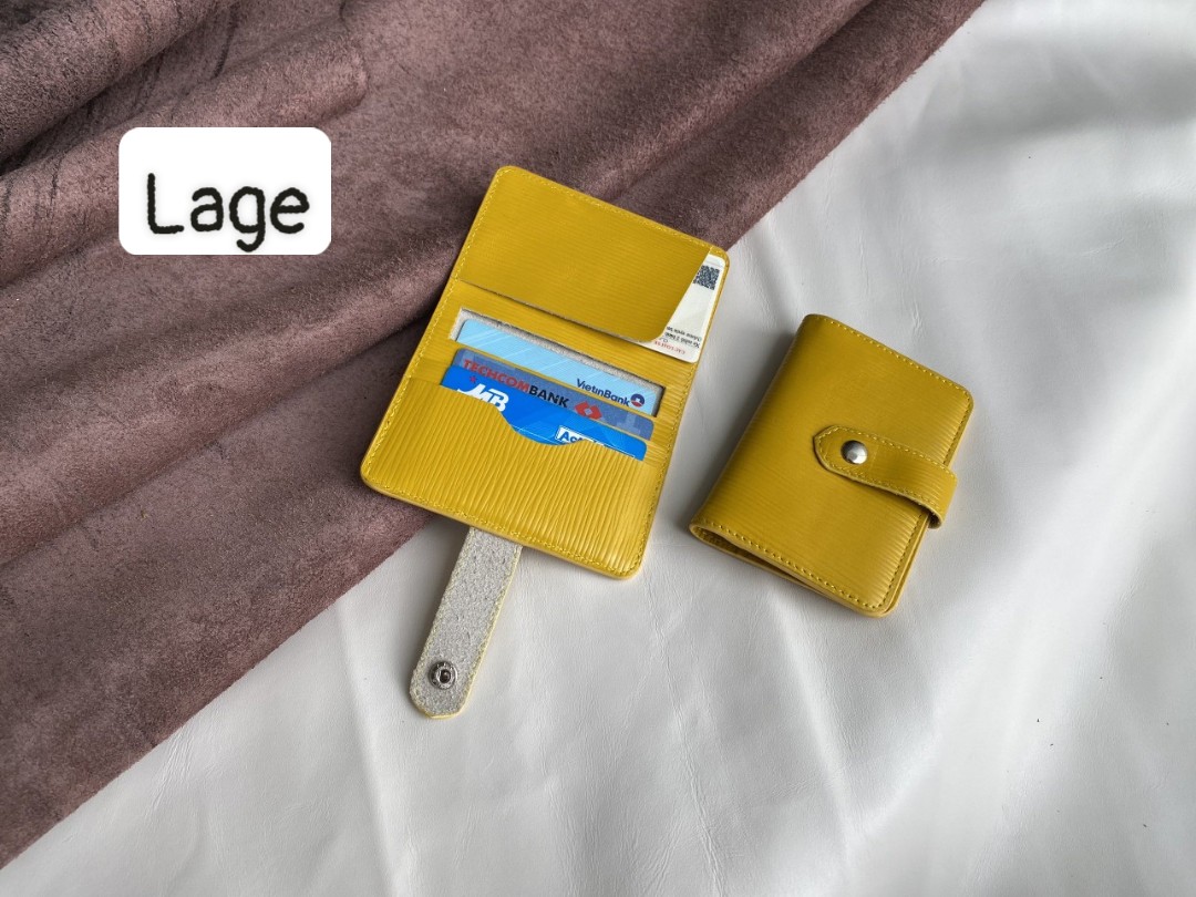 Ví thẻ nút bấm da epi giá sỉ tận xưởng luôn